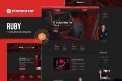 Ruby - IT Solutions Company Elementor Template Kit