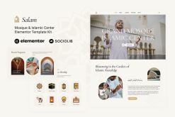 Salam - Mosque & Islamic Center Elementor Template Kit