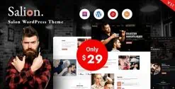 Download Salion – Hair Salon WordPress Theme