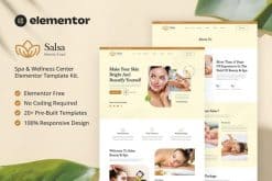 Salsa - Beauty & Spa Elementor Template Kit