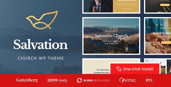 Download Salvation - Church & Religion WP Theme