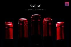 Saras - Wine Template Kit