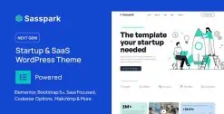 Download Sasspark - Startup WordPress Theme