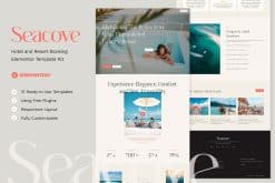 Seacove - Hotel and Resort Booking Elementor Template Kit