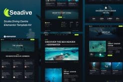 Seadive - Scuba Diving Centre Elementor Template Kit