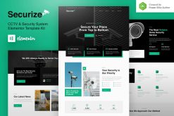 Securize - CCTV & Security Elementor Template Kit