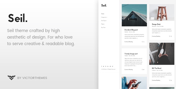 Download Seil - A Responsive WordPress Blog Theme