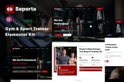 Seporta - Gym & Fitness Elementor Template Kit