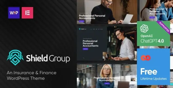 Download ShieldGroup | An Insurance & Finance WordPress Theme
