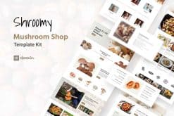 Shroomy - Mushroom Shop Elementor Template Kit