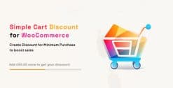 Download Simple Cart Discount for WooCommerce GPL WordPress Plugin