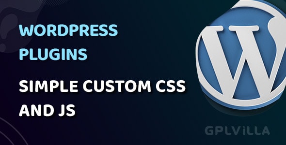 Download Simple Custom CSS and JS PRO WordPress Plugin GPL