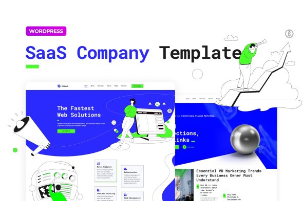 Sitech - SaaS Company Elementor Pro Template Kit