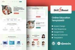 Skill Boost - Online Education Elementor Template Kit