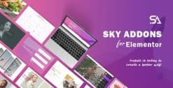 Download Sky Addons for Elementor (Pro) GPL WordPress Plugin