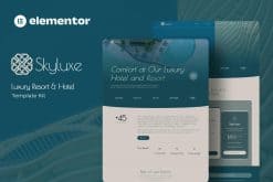 Skyluxe - Luxury Resort & Hotel Elementor Template Kit