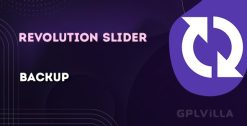 Download Slider Revolution Backup