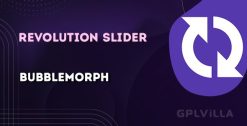 Download Slider Revolution Bubblemorph