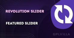 Download Slider Revolution Featured Slider