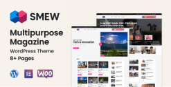Download Smew - Multipurpose Magazine Wordpress Theme GPL WordPress Plugin
