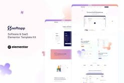 Softapp - Software & SaaS Elementor Template Kit