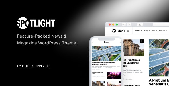 Download Spotlight - Feature-Packed News & Magazine WordPress Theme
