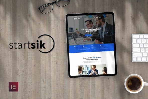 Startsik - Startup Business Elementor Template Kit