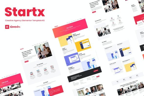 Startx - Creative Agency Elementor Template Kit