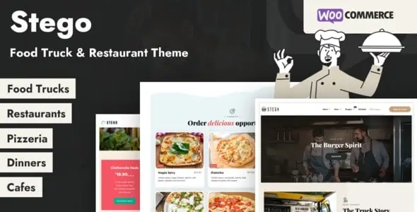 Download Stego - Food Truck & Restaurant Theme