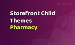 WooCommerce Pharmacy Storefront Child Theme