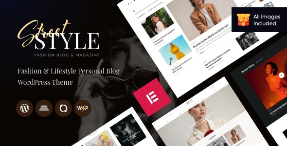 Download Street Style - Fashion & Lifestyle Personal Blog WordPress Theme