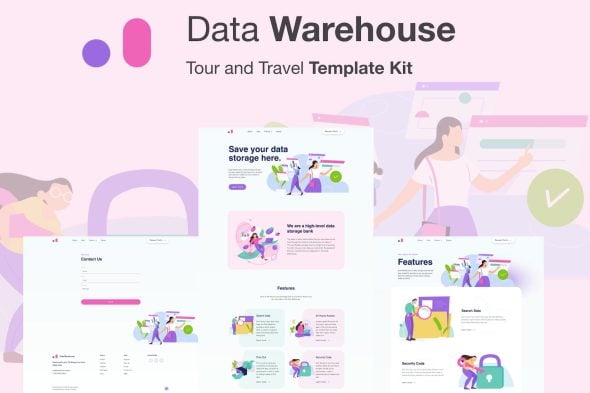 Stroranger - Data Warehouse Elementor Template Kit