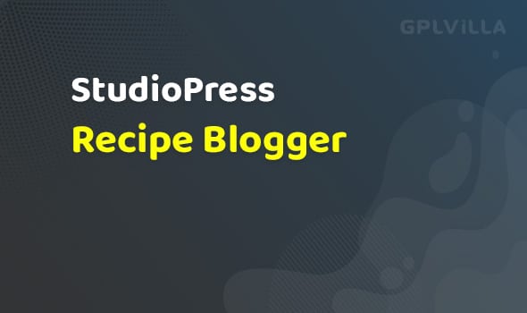 StudioPress Recipe Blogger Theme