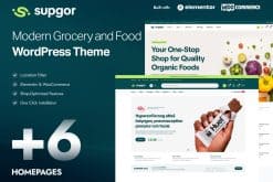 Download Supgor - Grocery Store and Food WordPress Theme GPL WordPress Plugin