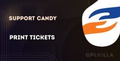Download SupportCandy Print Tickets