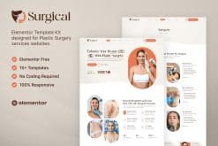 Surgical - Plastic Surgery Clinic Elementor Template Kit