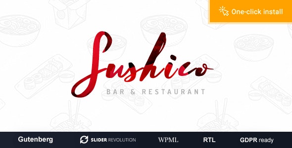 Download Sushico - Sushi and Asian Food Restaurant WordPress Theme