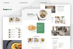 TastyMeals - Restaurant & Cafe Elementor Template Kit