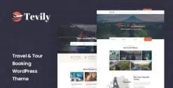 Download Tevily - Travel & Tour Booking WordPress Theme