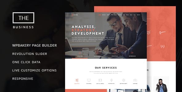Download The Business - Powerful One Page Biz Theme