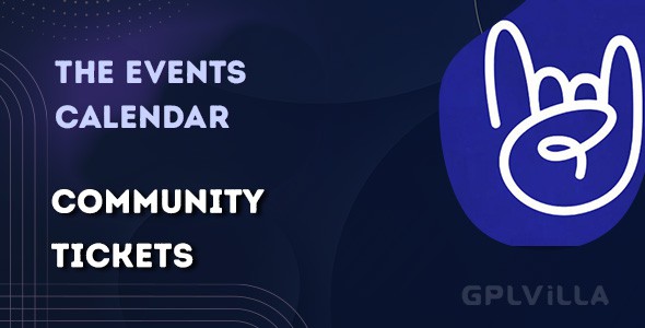 Download The Events Calendar Community Tickets
