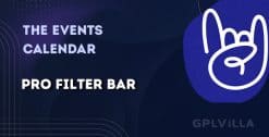 Download The Events Calendar PRO Filter Bar