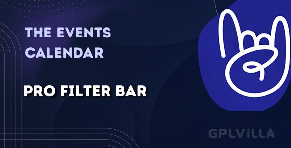 The Events Calendar PRO Filter Bar