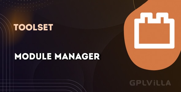 Download Toolset Module Manager