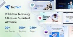 TopTech - SEO Marketing Agency & Technology WordPress Theme