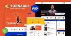 Download Tornados | Basketball NBA Team WordPress Theme