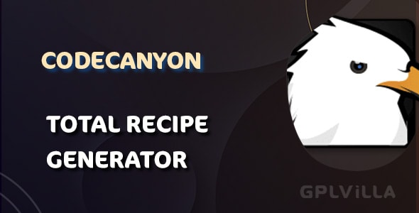 Download Total Recipe Generator for Elementor