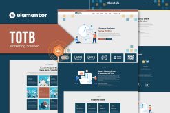 TOTB - Marketing Solution Elementor Template kit