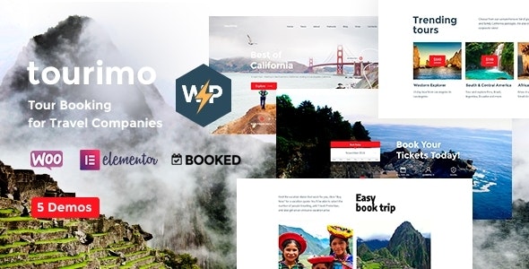 Download Tourimo - Tour Booking WordPress Theme