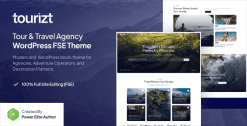 Download Tourizt – Tour & Travel Agency Gutenverse FSE WordPress Block Theme GPL WordPress Plugin